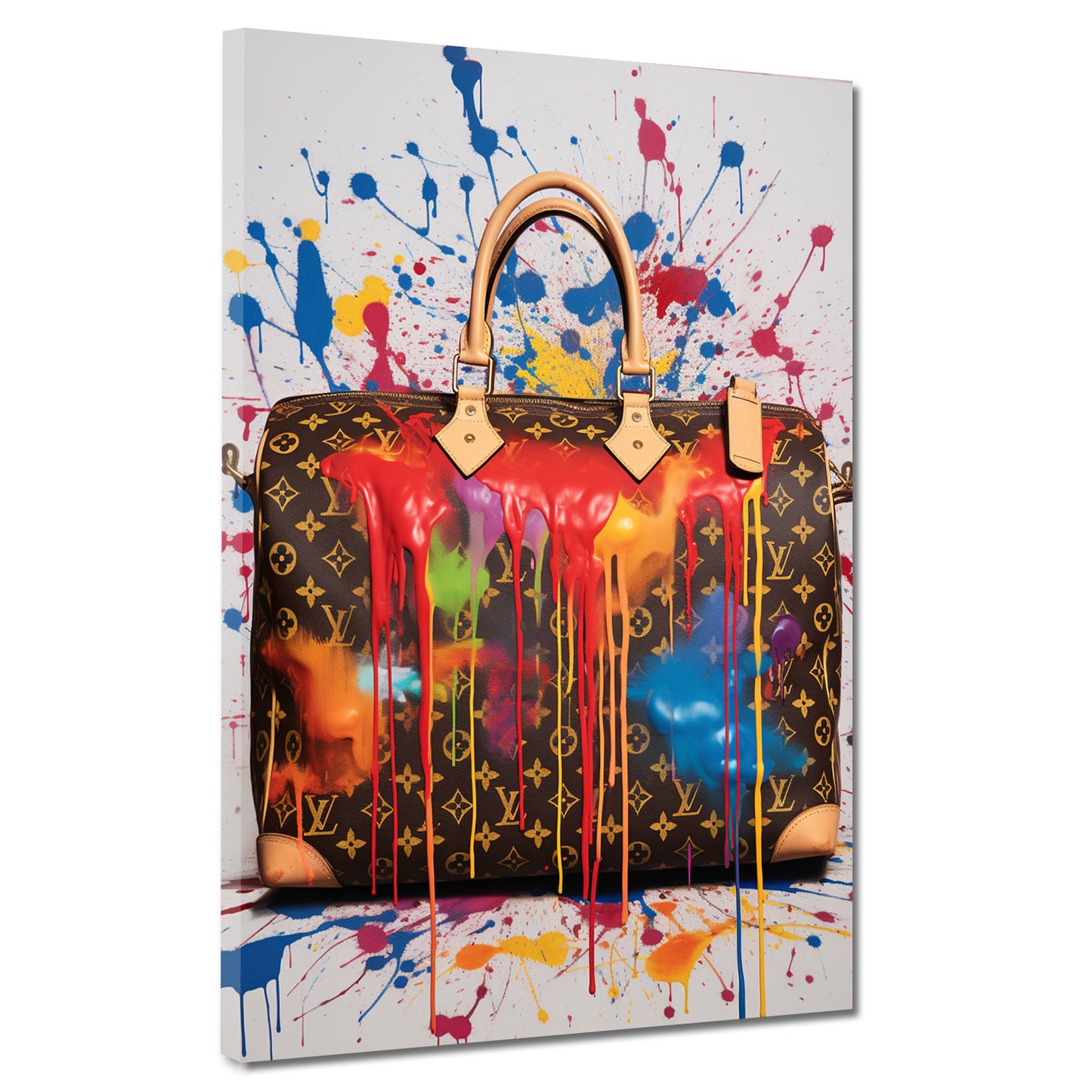 Quadro Borsa Luxus Pop Art Splash Edition