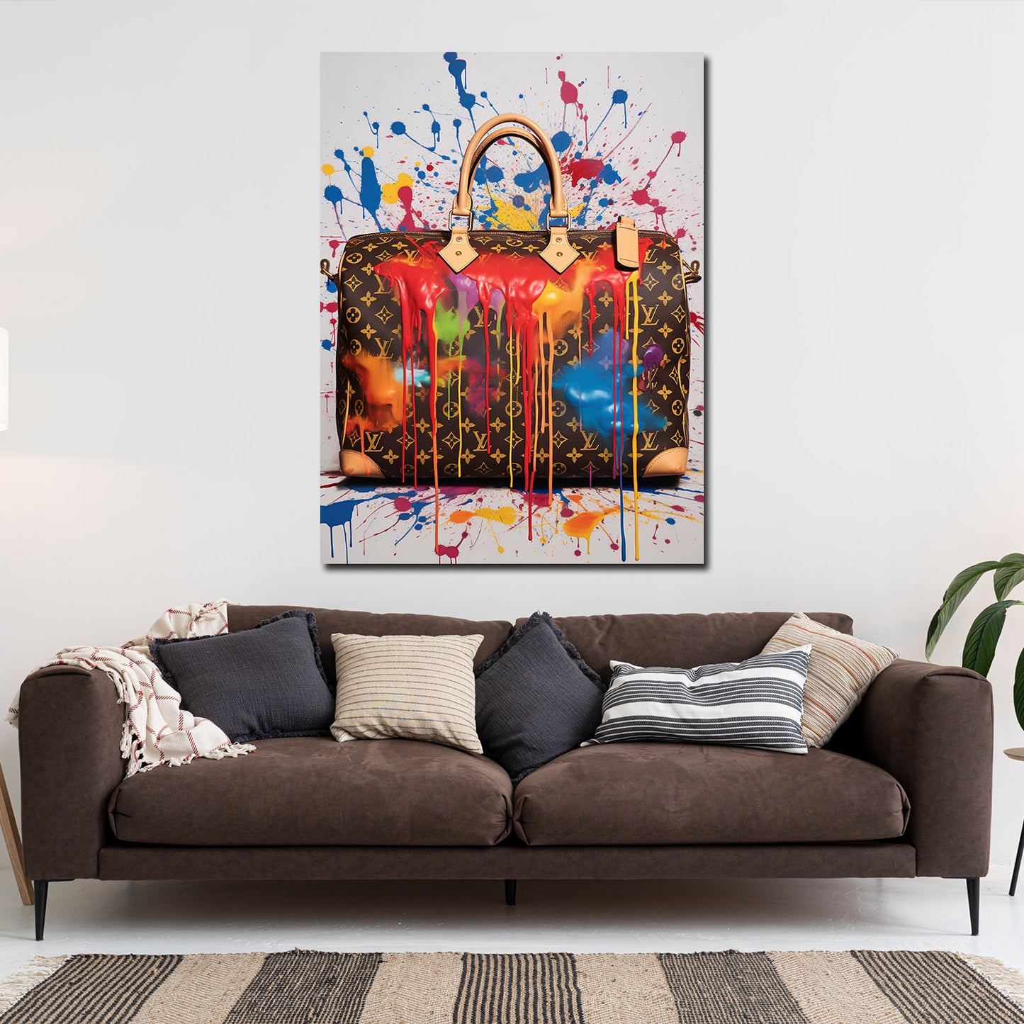 Quadro Borsa Luxus Pop Art Splash Edition