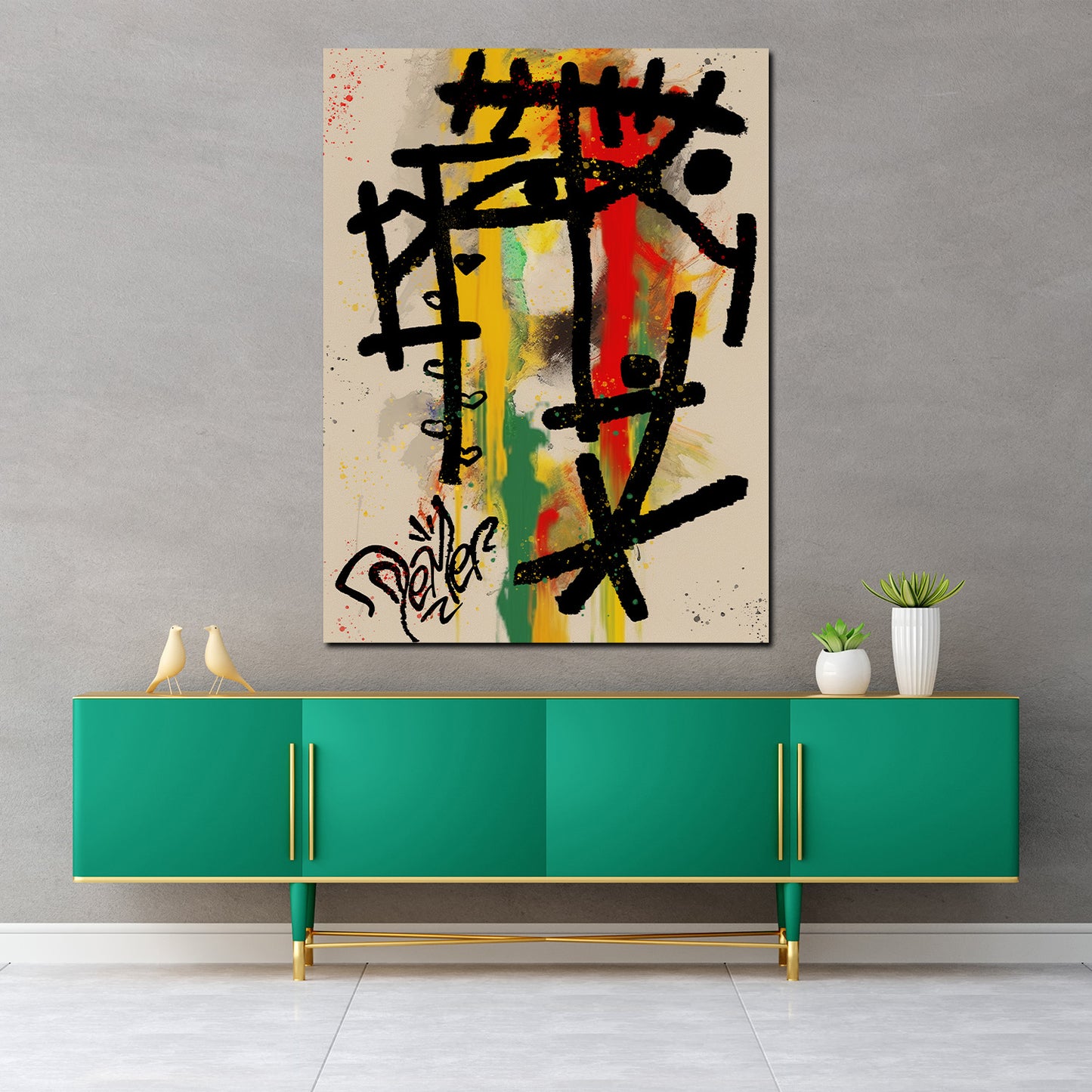 Quadro Look arte astratta Kunst