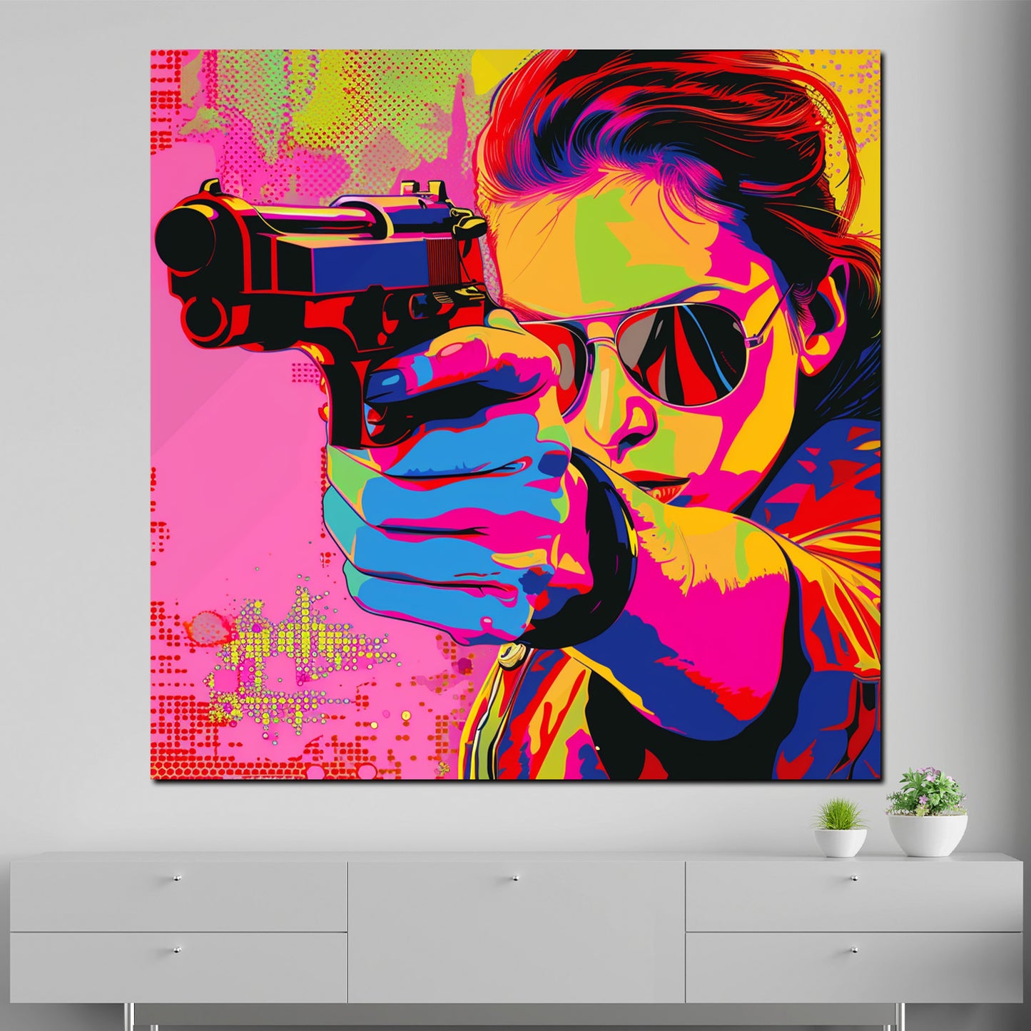 Quadro Pop Art Retro Beautiful Shot