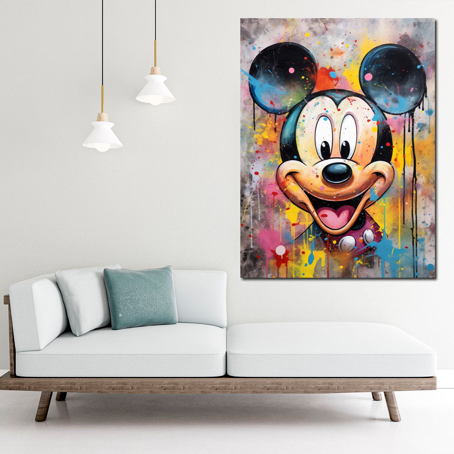 Quadro Topolino Colour Art