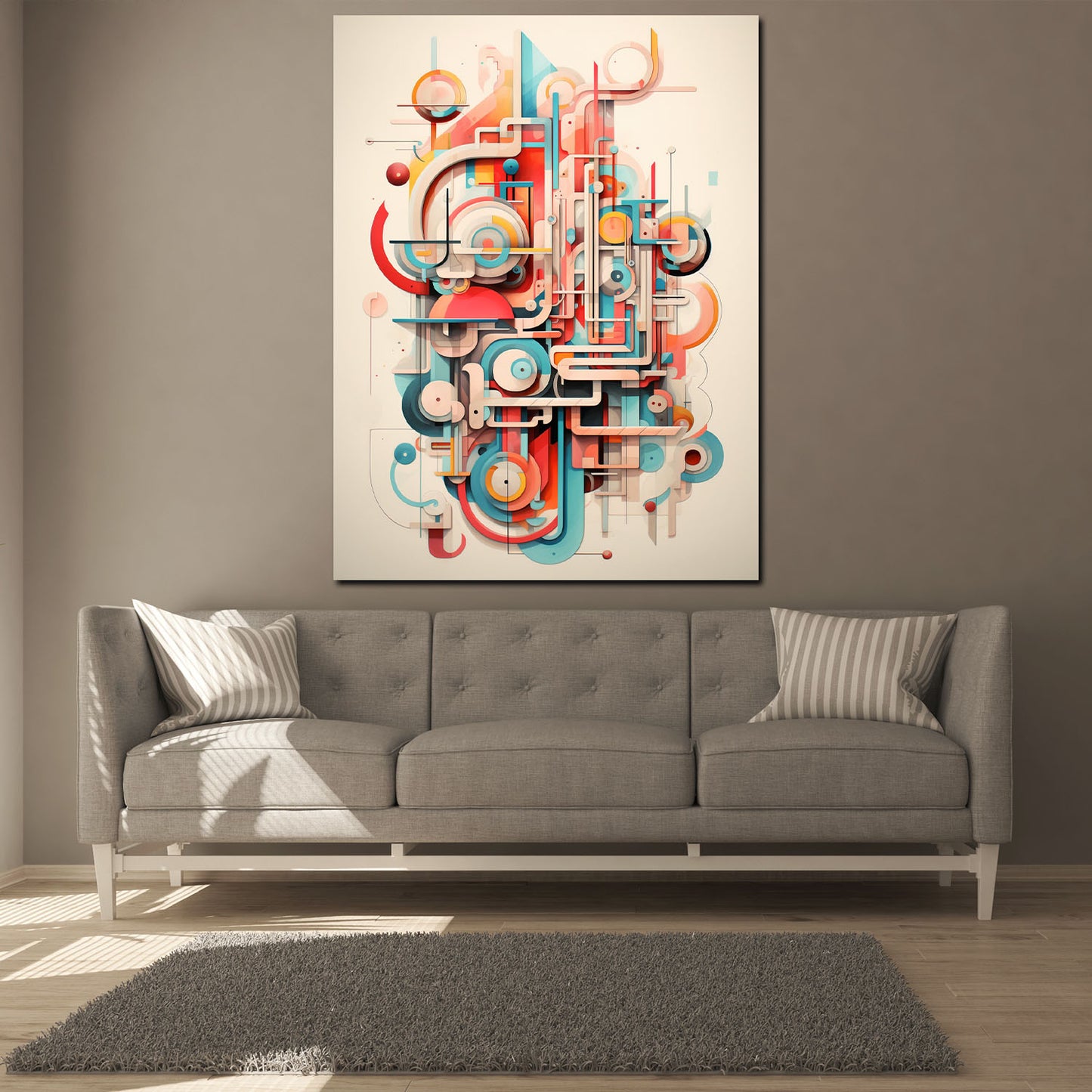 Quadro astratto Future Colour Style