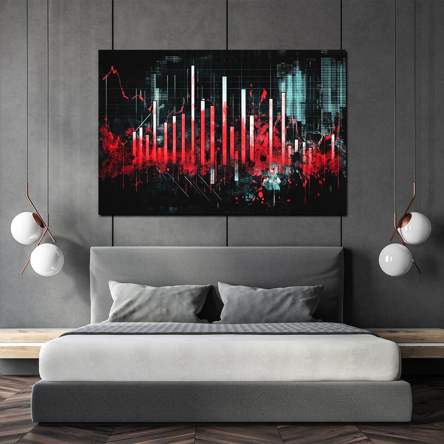 Quadro borsa crollo analisi ribasso volatilità moderna