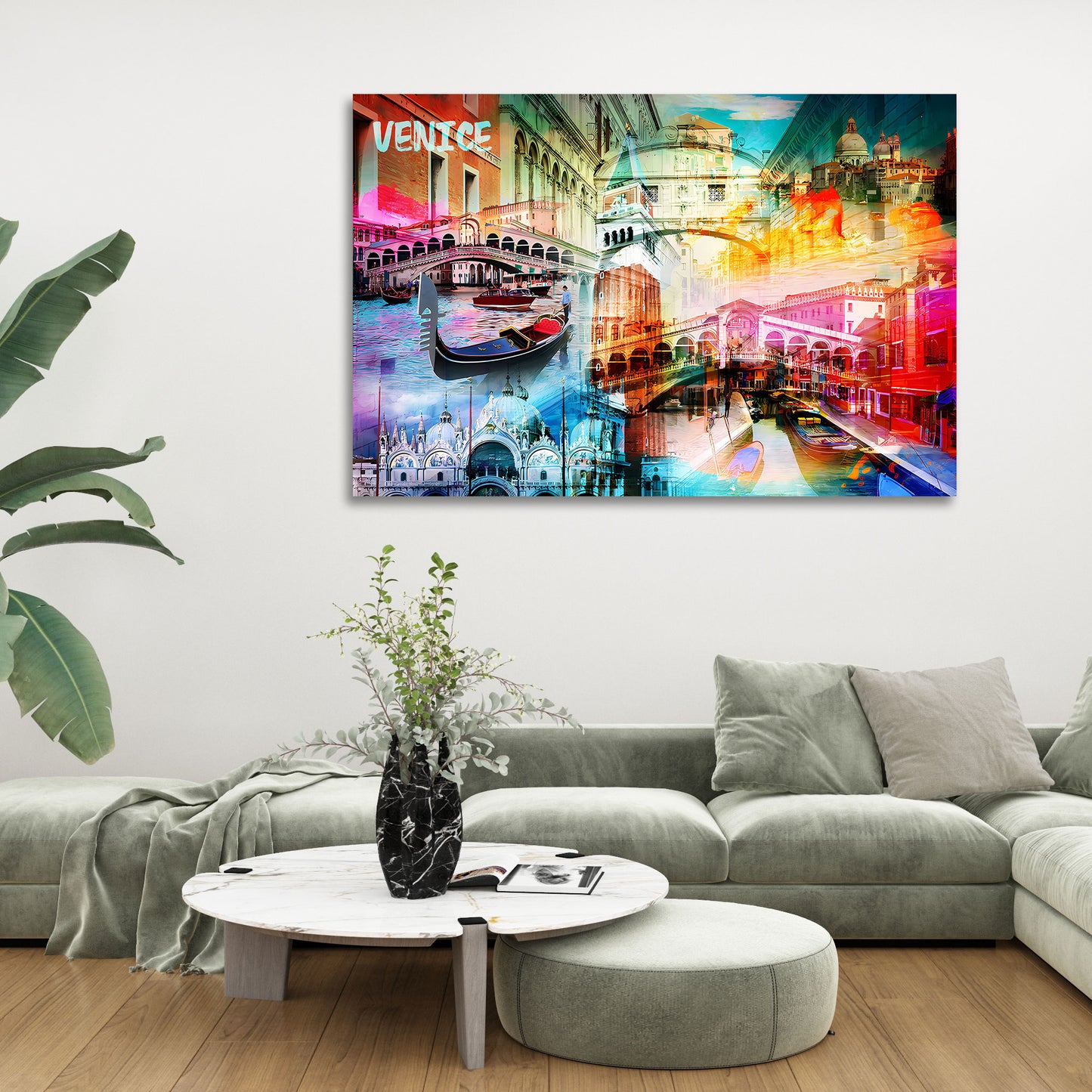 Quadro città Venezia Italia