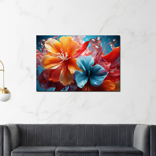 Quadro moderno Fiori astratti e belli