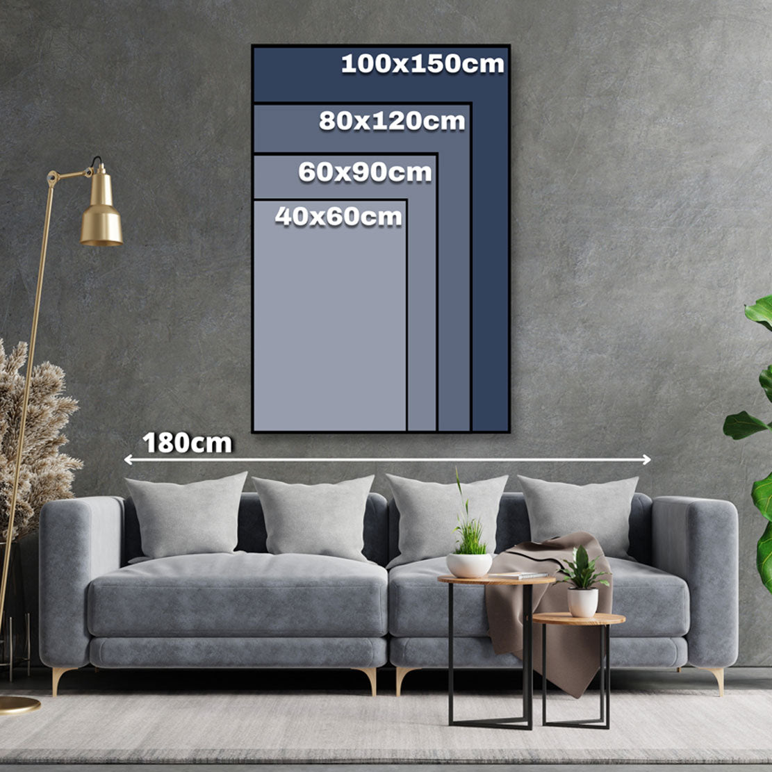 Quadro Abstract Pop Art Scarpa Colour Style