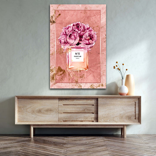 Quadro profumo Pop Art rosa