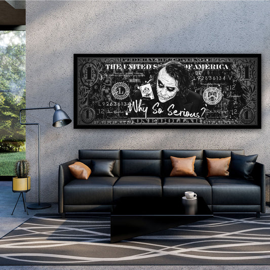 Quadro Dollaro Joker Style