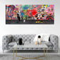 Albert collage pop art topolini quadro
