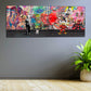 Arte di strada icone pop Paperone & Charlie quadro