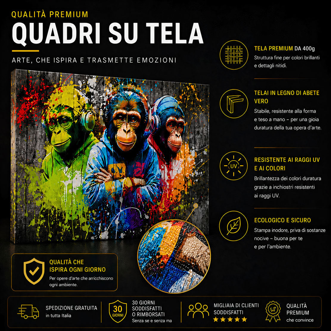 Quadri su tela