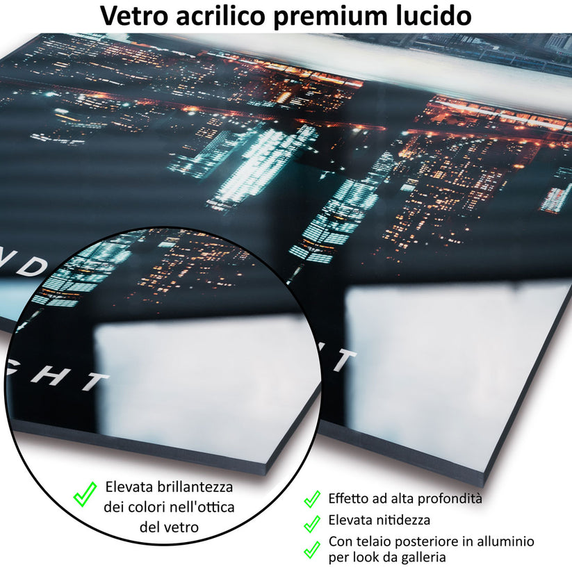 Quadro moderno astratto due barche a vela Painting Style