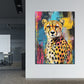 Ghepardo pop art quadro