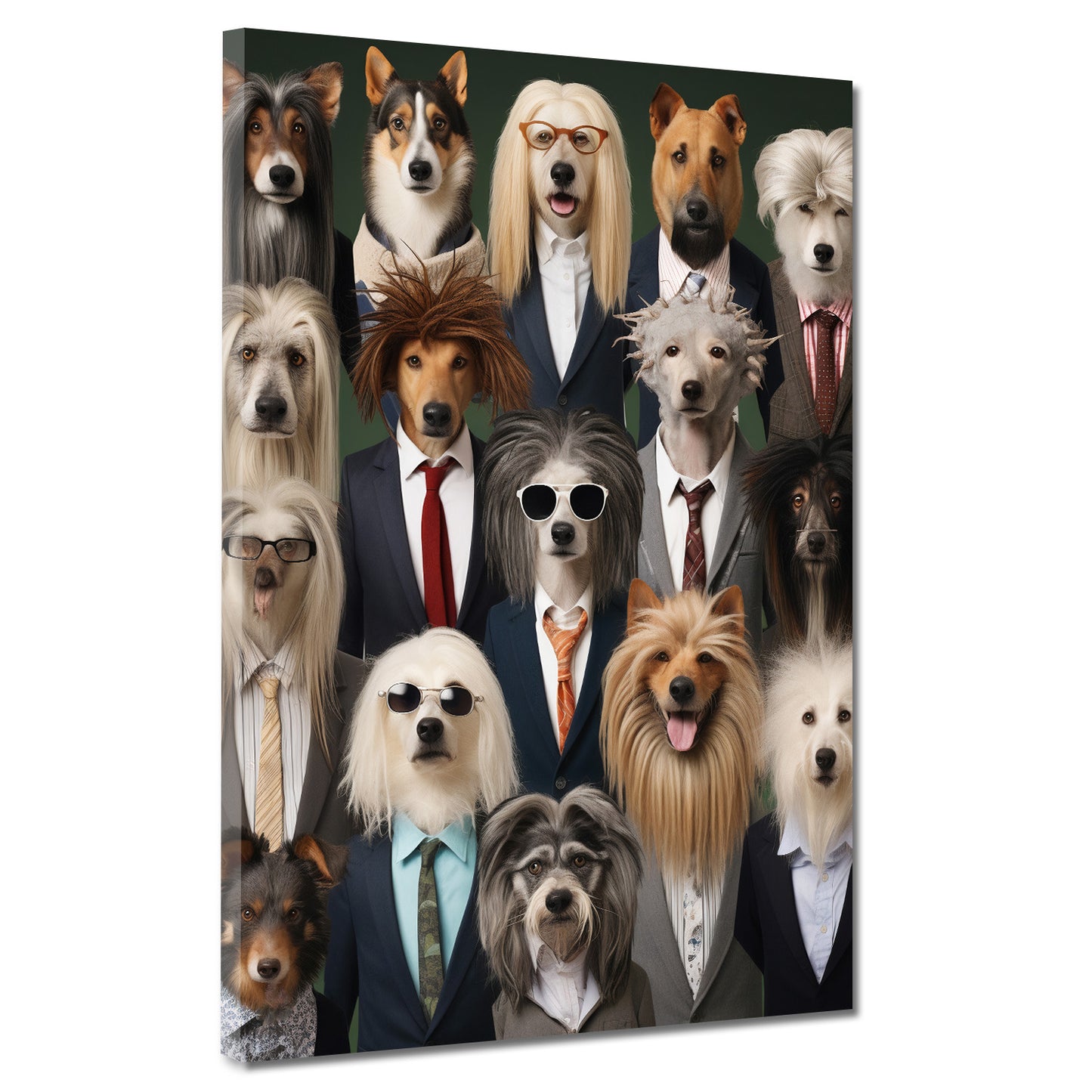 Quadro All Style Cool Dogs cani in abito