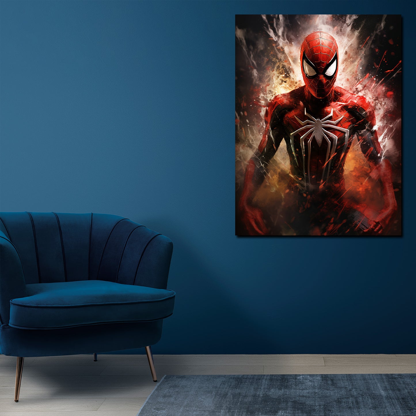 Quadro astratto Spider