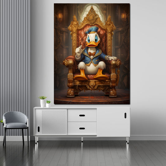 Quadro Comic Duck King
