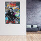 Quadro stampa su tela Dean Harley Rules Pop Art