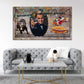Quadro Gatsby Pop Art successo denaro stile moderno Cheers