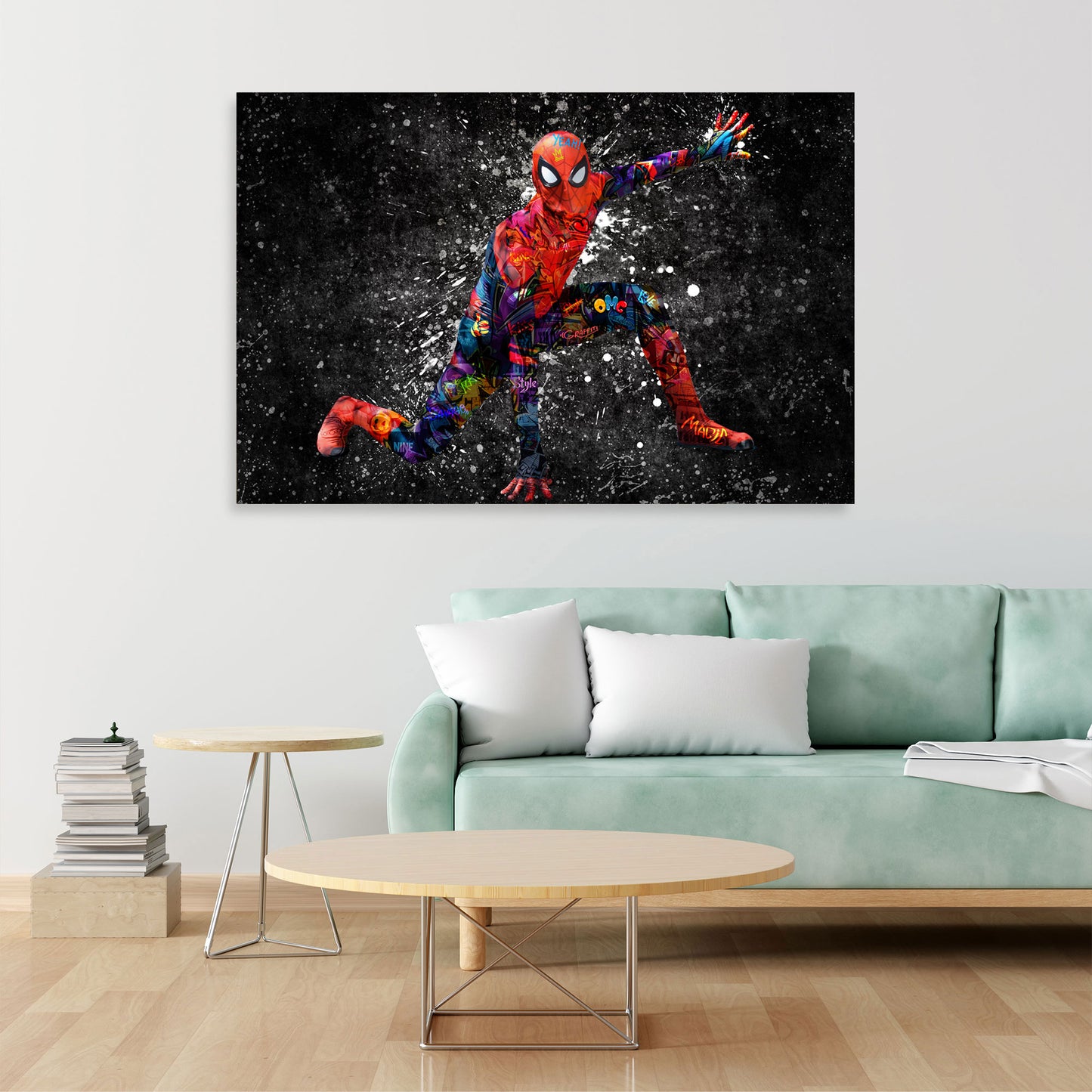 Quadro Graffiti Street Art Spider Style