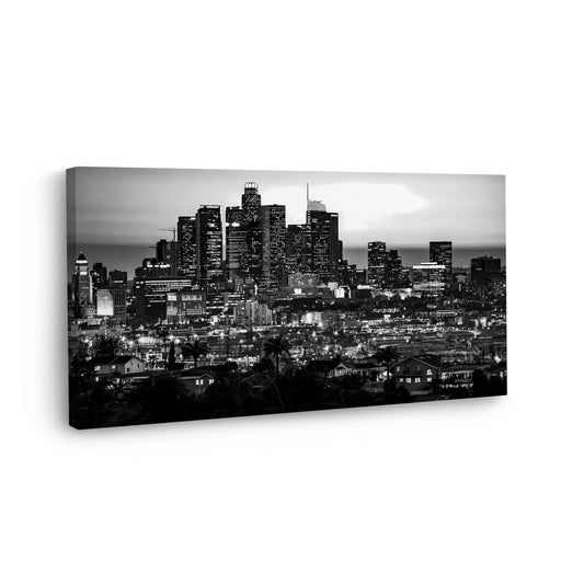 Quadro Los Angeles bianco e nero, USA