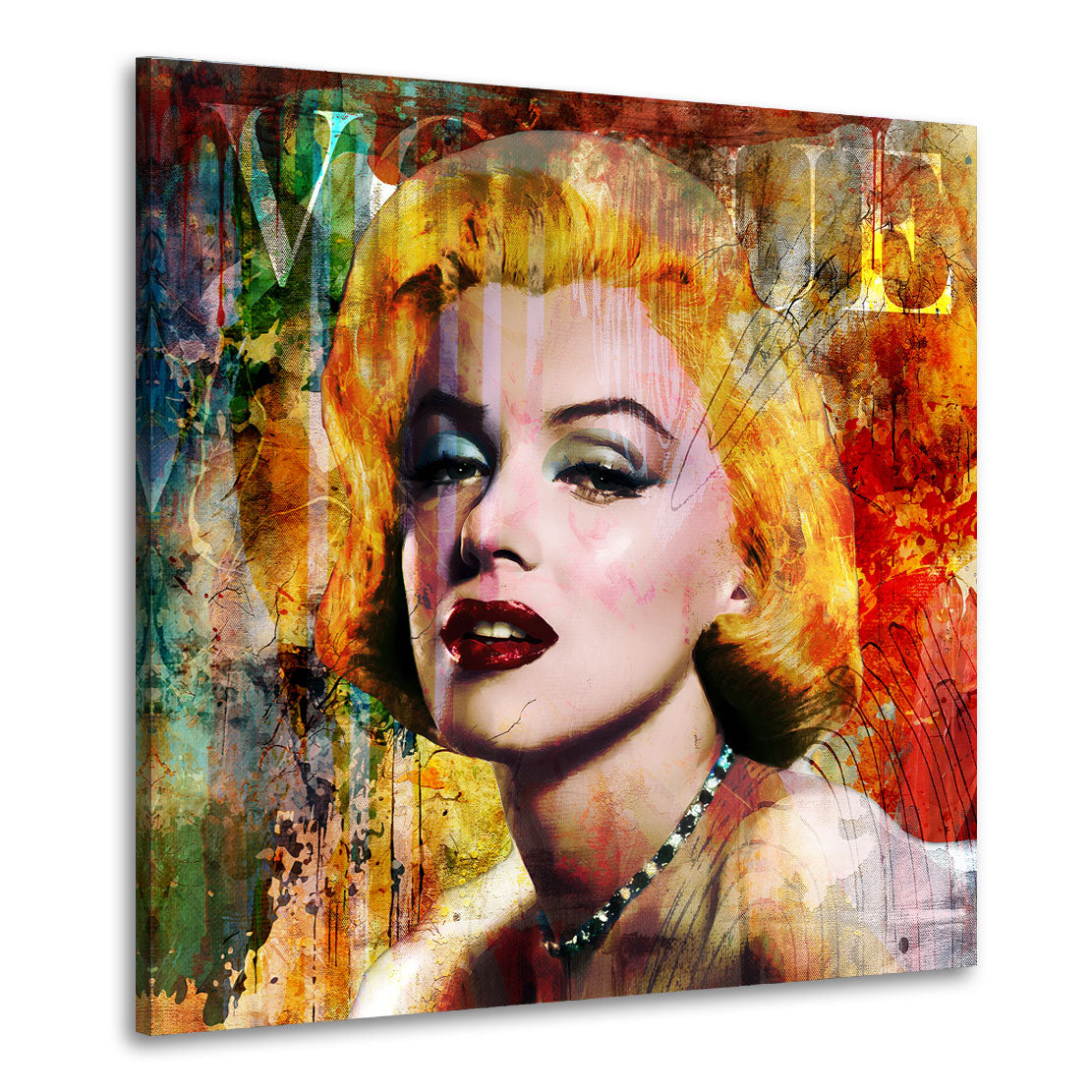 Quadro Marilyn stile vintage Pop Art