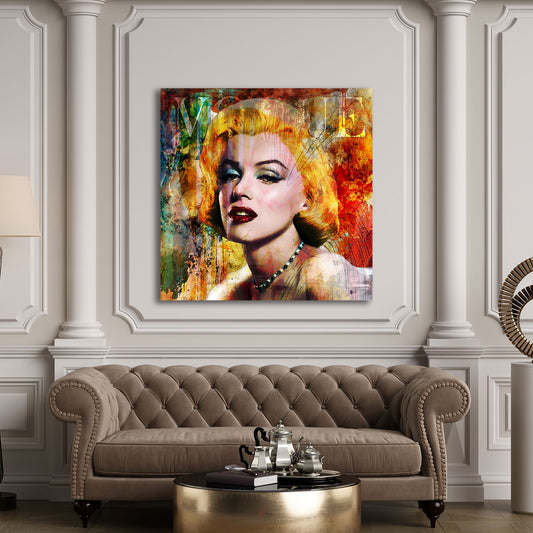 Quadro Marilyn stile vintage Pop Art