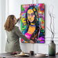 Quadro stampa su tela Lisa Street Art Style