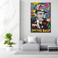 Quadro Pop Art Capone I Am The Boss