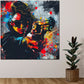 Quadro Pop Art Shooting Beauty, Donna