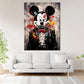 Quadro Pop Art Topo in Abito, Splatter Comic