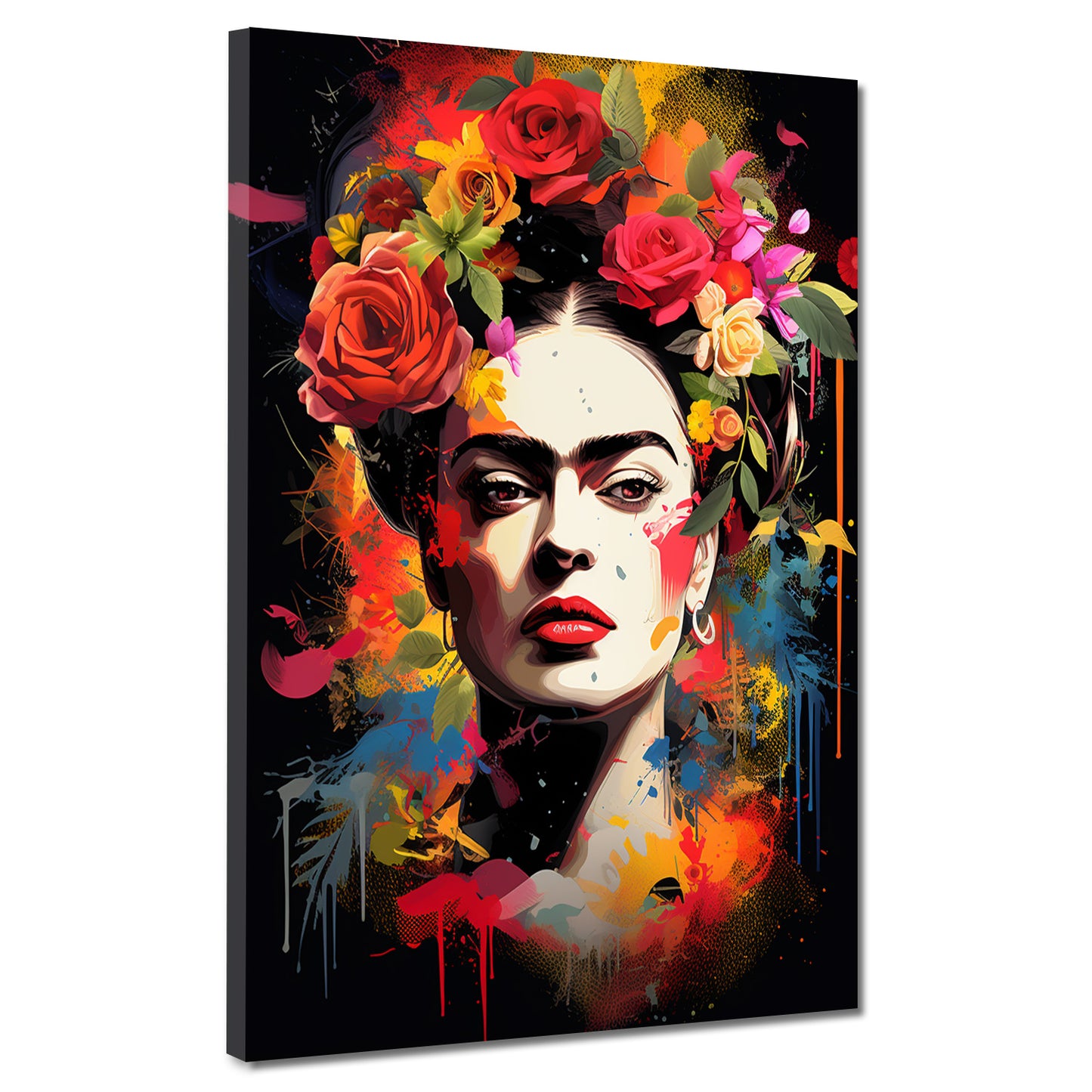 Quadro Pop Art bellissima Frida Style