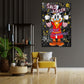 Quadro Pop Art papero Save Water champagne lusso successo