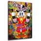 Quadro Pop Art papero Save Water Drink Champagne soldi successo