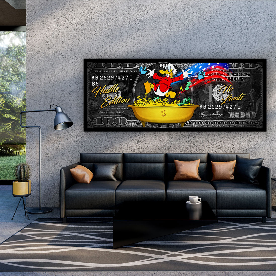 Quadro Dollaro No Limits Pop Art Paperone