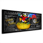 Quadro Dollaro No Limits Pop Art Paperone