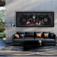 Quadro Scarface design dollaro motivazione e successo