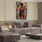 Quadro Whiskey Abstract Style, Pop Art