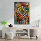 Quadro astratto Bersaglio freccette