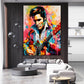 Quadro astratto Elvis