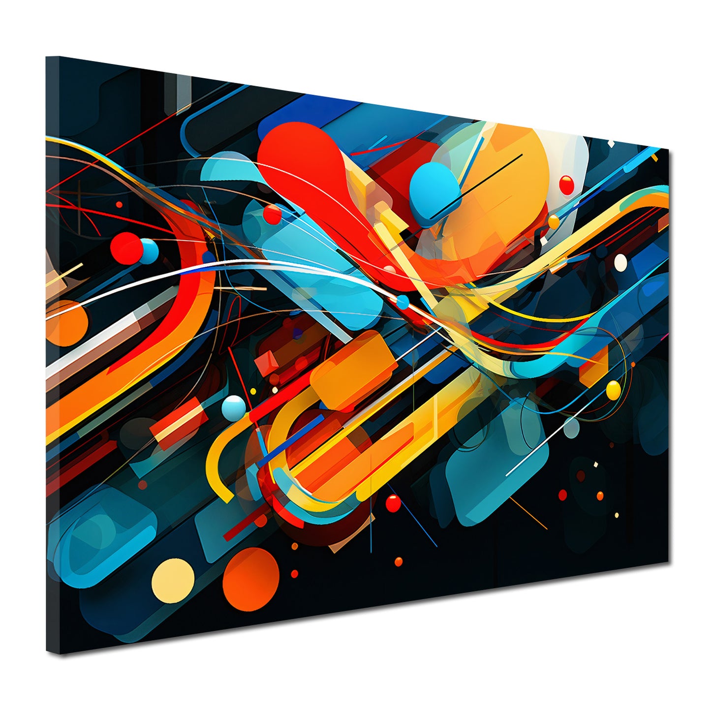 Quadro astratto Future Black Style