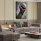 Quadro astratto Graffiti Street Art Pugno