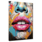 Quadro astratto Pop Art Beautiful Face