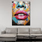 Quadro astratto Pop Art Beautiful Face