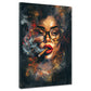 Quadro astratto donna Pop Art moderno