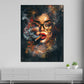 Quadro astratto donna Pop Art moderno