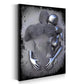 Quadro astratto figure stile metallo Love Arte murale metallica body