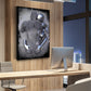Quadro astratto figure stile metallo Love Arte murale metallica body