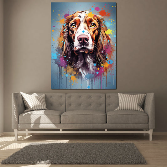 Quadro cane Cocker Spaniel  Pop Art