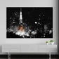 Quadro città tokyo torre notte skyline giochi di luce