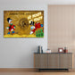 Quadro Duck Gold Style, Arte Comic & Fumetti